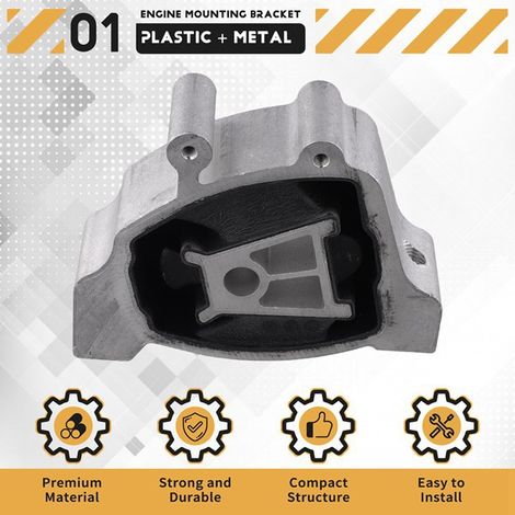 LR114070 17265983 is suitable for Land Rover Evoque engine mounting bracket foot pads.