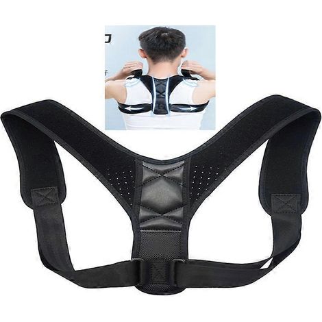 Sangles de correction de posture réglables pour le dos ( ) (1/4)