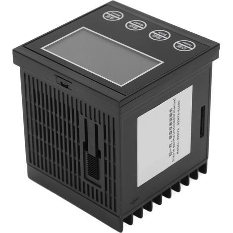 Compteur numérique industriel 6 digits LCD haute précision 0.00001, alimentation 100-240V AC (1/5)