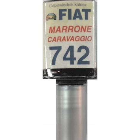 Fiat 742 marrone caravaggio peinture voiture réparation rayures 10 ML ARA (1/5)