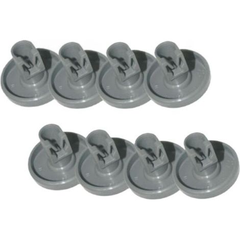 Dishwasher Casters – 8 Wheels for Lower Basket – Faure, Zanussi, AEG, Electrolux, Ikea … (1/4)