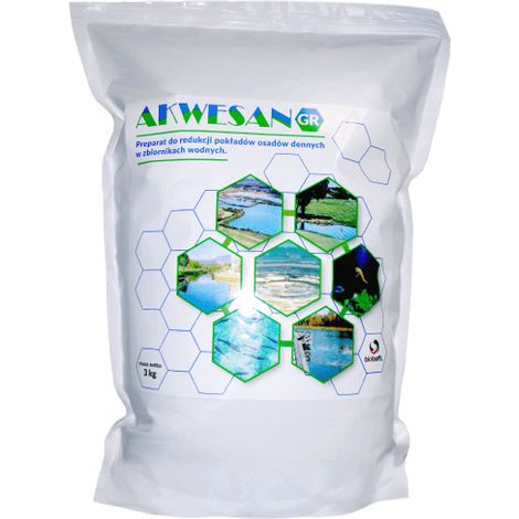 Akwesan GR Reducción de lodo y sedimentos del fondo 3 kg