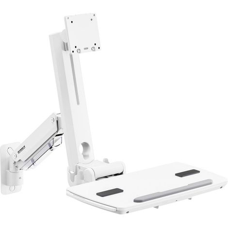 SpeaKa Professional SP-MM-951 Supporto a muro per monitor 1 Display: (s) 43,2 cm (17) - 124,5 cm (49) Nero Regolabile (1/5)