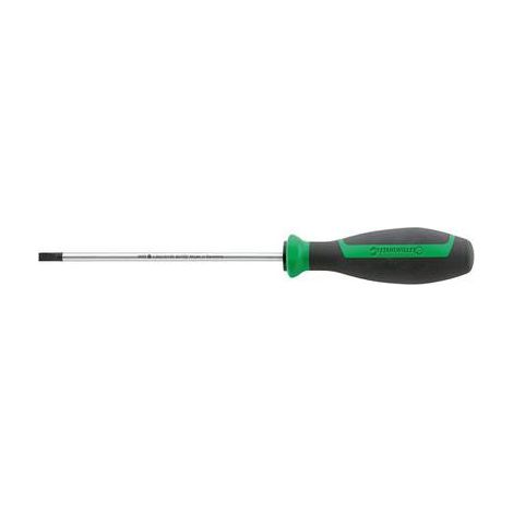 STAHLWILLE 4628 5 1,0X 5,5X150 ELEKTRIKERSCHRAUBENDREHER MIT DRALL GRIFF TOURNEVIS POUR VIS À FENTE 46283055 (1/3)