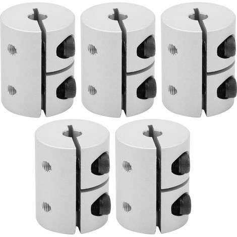 Aluminum alloy connector for 3D printer servo motor, 5 pieces, shaft coupler coupling (1/5)