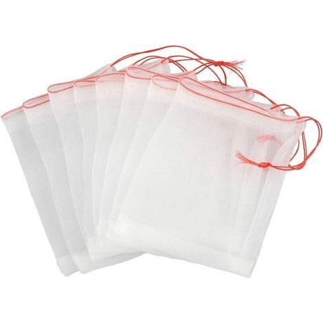 Reti anti-insetti (Verde, Rosso) – YYV – 10 x 15 cm – Confezione da 50 – Protezione di piante e frutti – Nylon (1/4)
