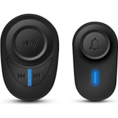 Campanello da esterno wireless impermeabile e intelligente con allarme domestico, promemoria di chiamata SOS per anziani e funzione di allarme. (1/5)