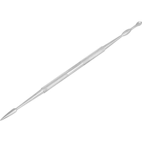 Lot de 10 outils de sculpture argile en acier inoxydable, couteau à modeler dentelé, kit de modelage céramique, accessoires pour poterie et artisanat (A-10) (1/5)