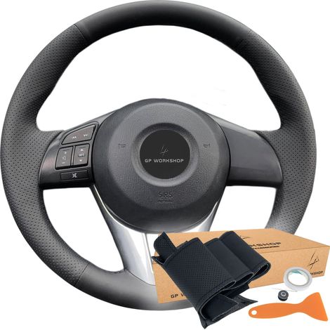 Schema di rivestimento del volante per Mazda 2 3 6 CX-3 CX-5 (1/5)