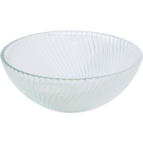 Saladier Odyssee transparent D24xp9,5cm - Atmosphera créateur d'intérieur