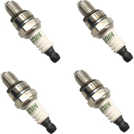Lot de 4 bougies d'allumage CMR6H pour FS90 FS100 FS110 ZHT-018 (1/4)