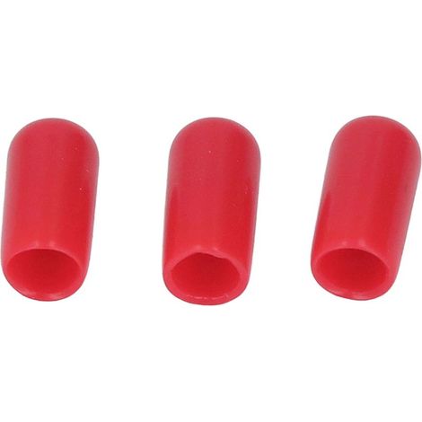 100 Stück PVC-Gewindeschutzstopfen für Rohre, runde Endkappen und Kappen für Zylinderventile, Flansche – 7 mm Durchmesser (1/5)