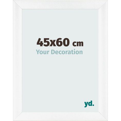 yd. - Cadre photo 45x60 - Blanc Mat - MDF - Pisa (1/5)