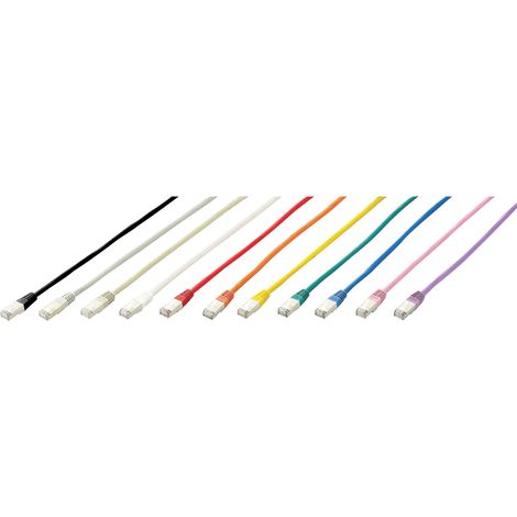 Equip Patchkabel Cat6 S/FTP 2xRJ45 50.00m grau LSZH Polybeutel (605603) (1/2)