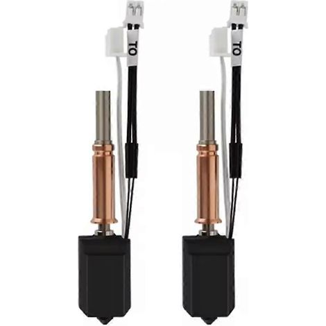 Kit de 2 têtes d'impression améliorées pour Anycubic Kobra 3 V2/Kobra 3 V2 Combo : tête d'impression en céramique, buse en acier trempé de 0,4 mm (1/5)