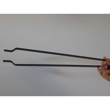 Molla per spostare la legna nel camino. Misura 50 cm