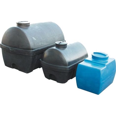 Lager- und Transporttank 3000L aus PE, schwarz