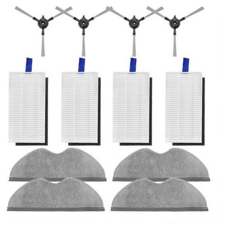 Pièces de rechange pour aspirateur robot Xiaomi E5/C108 : brosse latérale, filtre HEPA et accessoires de nettoyage (1/5)