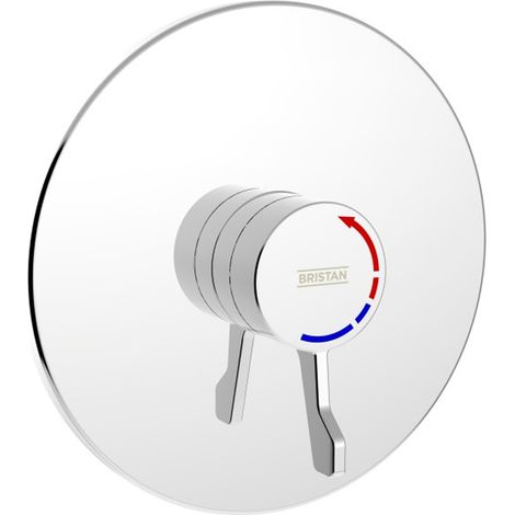 Bristan Opac Thermostatic Concealed Shower Valve - Chrome (1/2)