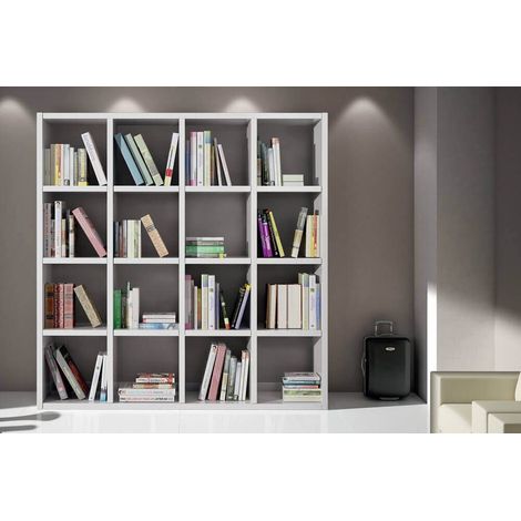 BEVERLY - libreria in nobilitato frassinato 175 cm (1/4)