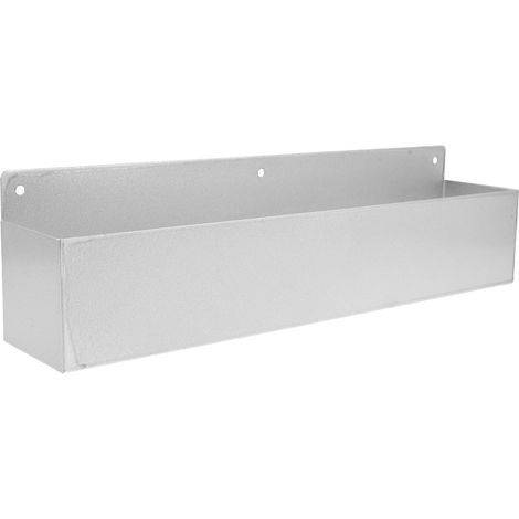 Porte-bouteilles en acier inoxydable : Porte-bouteilles mural à rail simple - Support de rangement pour bars, cuisines et espaces café (1/5)