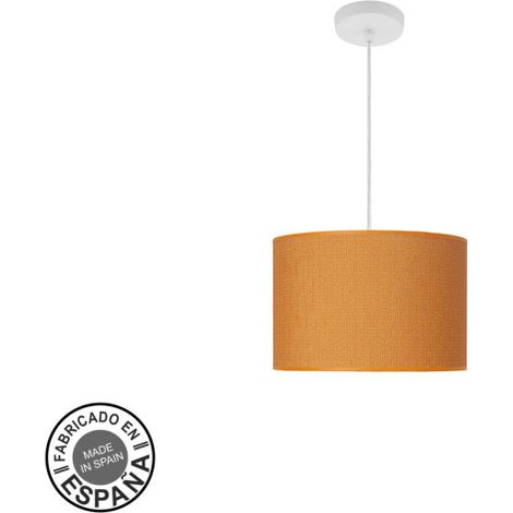 Colgante Moda 1xe27 Blanco/naranja Regx30x30 Cm