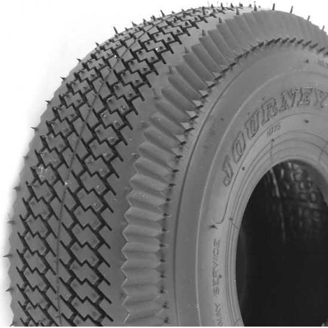 Matijardin – Pneu route 410 x 350 x 4 – 4 plis tubeless pour surfaces pavées – Excellente adhérence et durabilité accrue (1/3)