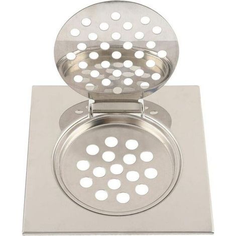 Ulisem Edelstahl Linearer langer Duschablauf für Küche, Bad und Waschbecken, Wassersiebabdeckung, Haarfänger, Duschabflussfilter (1/5)