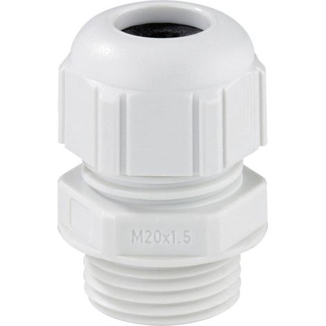 Spelsberg 24742501 Pressacavo filettato antiurto, con antistrappo M25 Plastica Grigio luminescente 1 pz. (1/2)