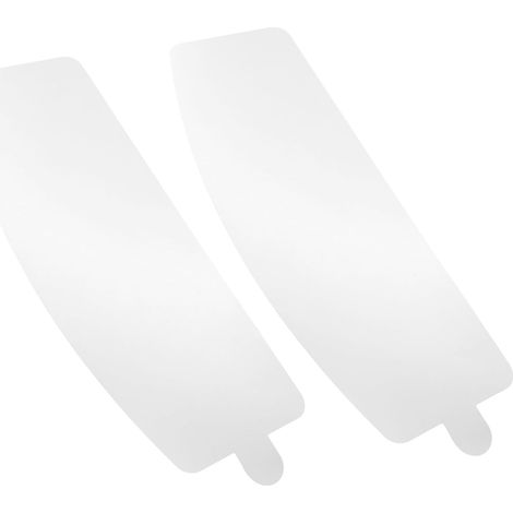 Lot de 2 Lentilles de Protection PVC pour Casque de Sablage Blanc, Épaisseur 0,5 Mm, Robuste Lentille Haute Définition, pour Usage Industriel (1/5)