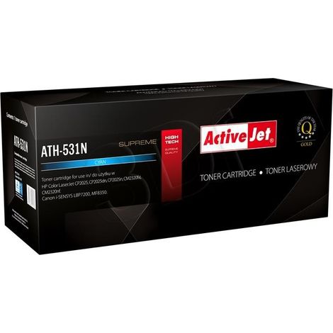 T贸ner ActiveJet para HP 304A CC531A nuevo ATH-531N