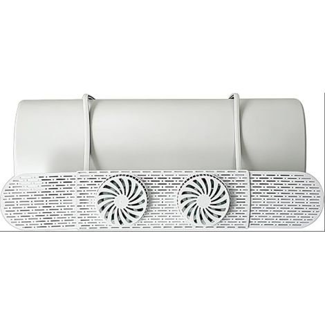 Déflecteur de climatisation avec ventilateurs intégrés et maille anti-condensation (1/5)