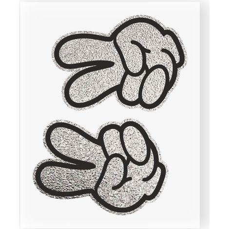 Adesivi Stickers Respect For Biker 10 x 12 cm (1/4)