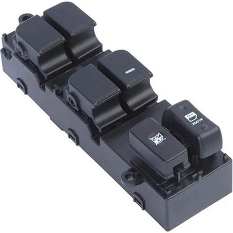 Black material: plastic. Original part number: 93570-2K000 935702K000. Window regulator switch.--DTEKGAZ (1/5)