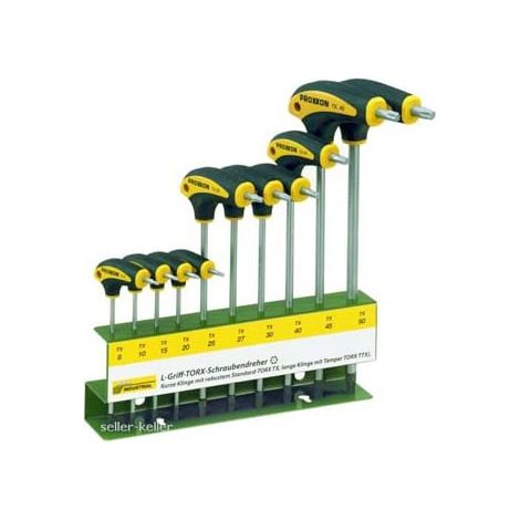 Set 10 chiavi tamper torx impugnatura a l Proxxon 22652 (1/3)