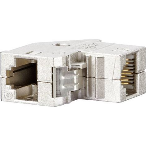 Module RJ45 encastrable E-Dat CAT 6 Metz Connect 1309A1-I R68352