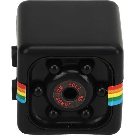 Mini caméra HD 1080p pour sports de plein air, petite caméra de sécurité infrarouge avec vision nocturne et Wi-Fi sans fil (1/5)