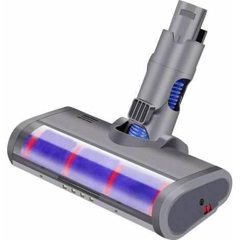 Soft roller cleaning brush: compatible with Dyson V6, V6 Absolute, V6 Animal Fluffy, V6 Trigger and V6 series motorized floor vacuums. (1/4)