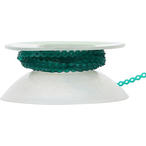 Chaîne élastique orthodontique dentaire colorée en caoutchouc, accessoire orthodontique pour dents, vert foncé (1/5)