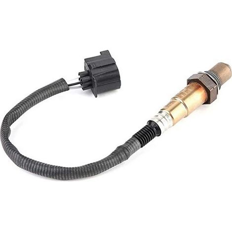 Ein schwarzer, metallener Lambdasensor/Luft-Kraftstoff-Verhältnissensor für die Heckklappe eines Mercedes-Benz CL550 GL (1/5)