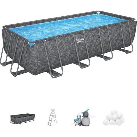 Bestway 561KA Set piscina fuori terra APX 365 da 549x274x132 cm