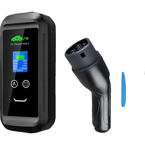 Cargador portátil para vehículos eléctricos, conectividad inteligente, potencia de salida de 3,6 kW, aplicación de 3,5 m tipo 2 (1/2)