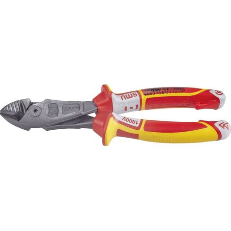 NWS 137-69-VDE-180 VDE Tronchese con taglienti laterali tipo forte con sfaccettatura 180 mm