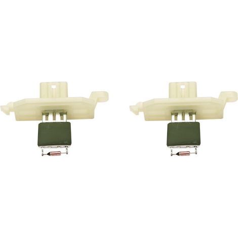 Deux résistances de moteur de ventilateur de chauffage (modèle 1804471 AV1118B647AB) adaptées aux fourgonnettes B-Max, C-Max II, Ecosport, Focus III et Grand. (1/5)