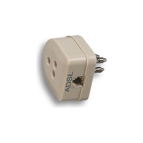 Fiche Fanton à trois broches avec ADSL PLUG 22385 (1/2)