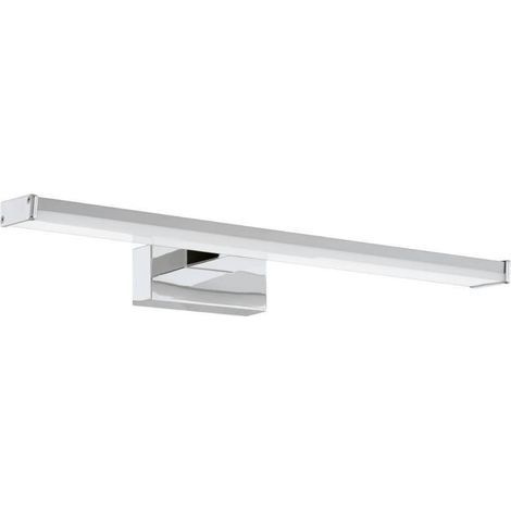 Galenzana-E LED-Spiegelwandleuchte, Badezimmerleuchte, Leuchte aus Aluminium, Chrom und silberfarbenem Kunststoff, neutralweiß, IP44 (1/3)
