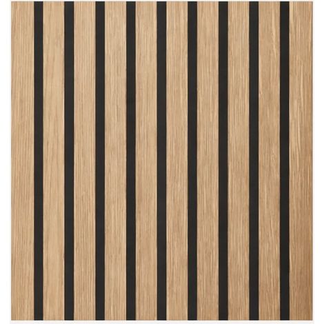 Paneles acústicos decorativos efecto roble 60x60 cm – Fonoabsorbentes – Juego de 12 unidades – Aislamiento acústico para oficinas y hogares – Divina Home (1/4)
