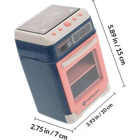 Four électrique jouet bleu pour enfants (1 pièce) (1/4)