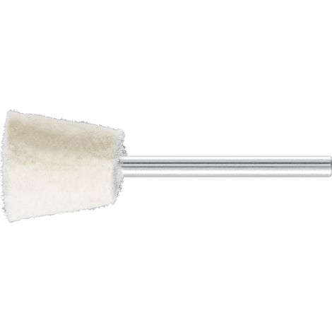 PFERD TOOLS harte Filzpolierstifte Winkelform Ø 15x15 mm Schaft-Ø 3 mm 10 Stk