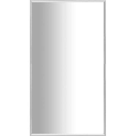 Spiegel Silbern 80x60 cm